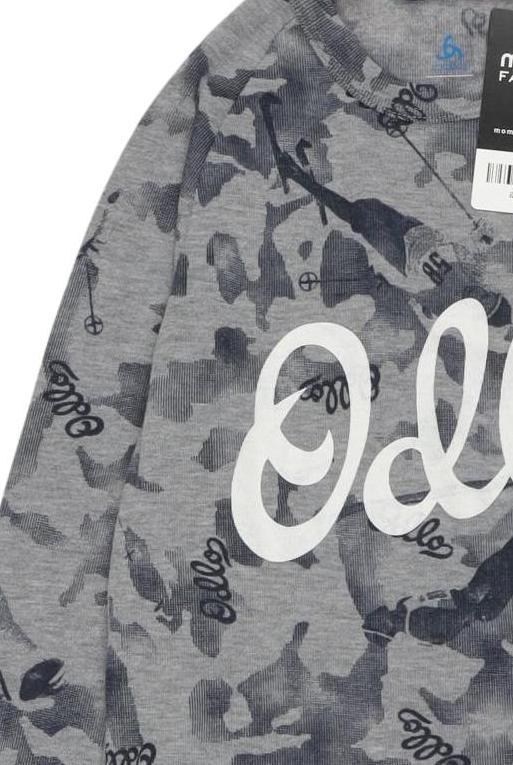 Thumbnail - Odlo Jungen Langarmshirt, grau, Gr. 152