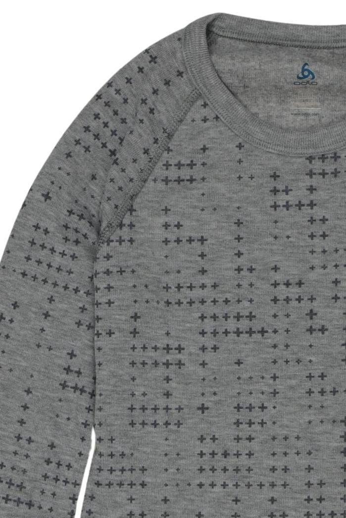 Thumbnail - Odlo Jungen Langarmshirt, grau, Gr. 140