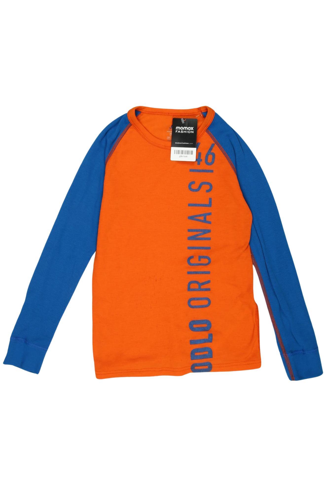 

Odlo Herren Langarmshirt, orange, Gr. 140