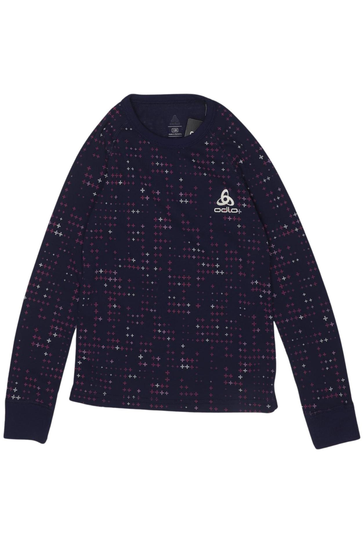 

Odlo Mädchen Langarmshirt, marineblau, Gr. 128