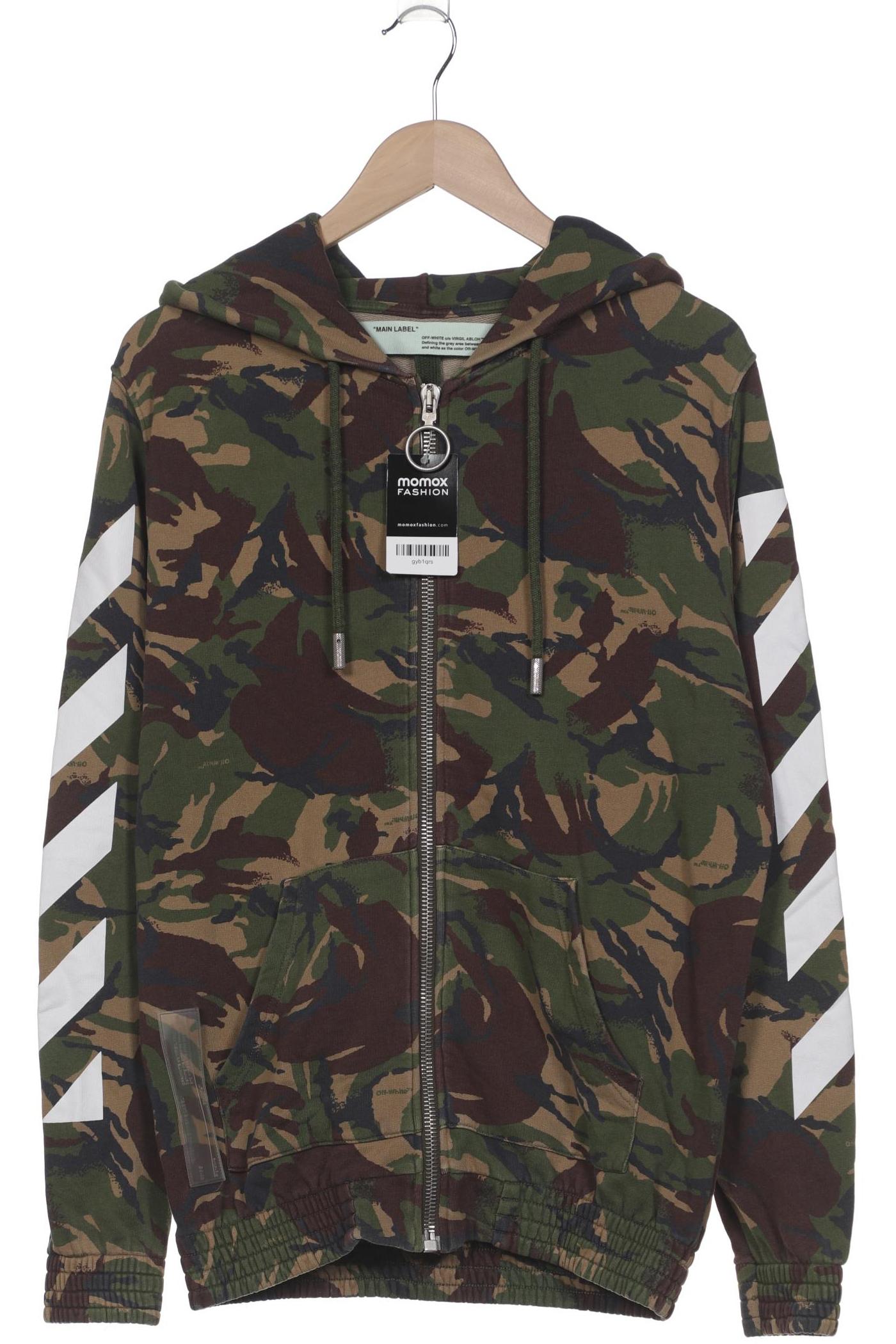 

Off White Herren Kapuzenpullover, grün, Gr. 44