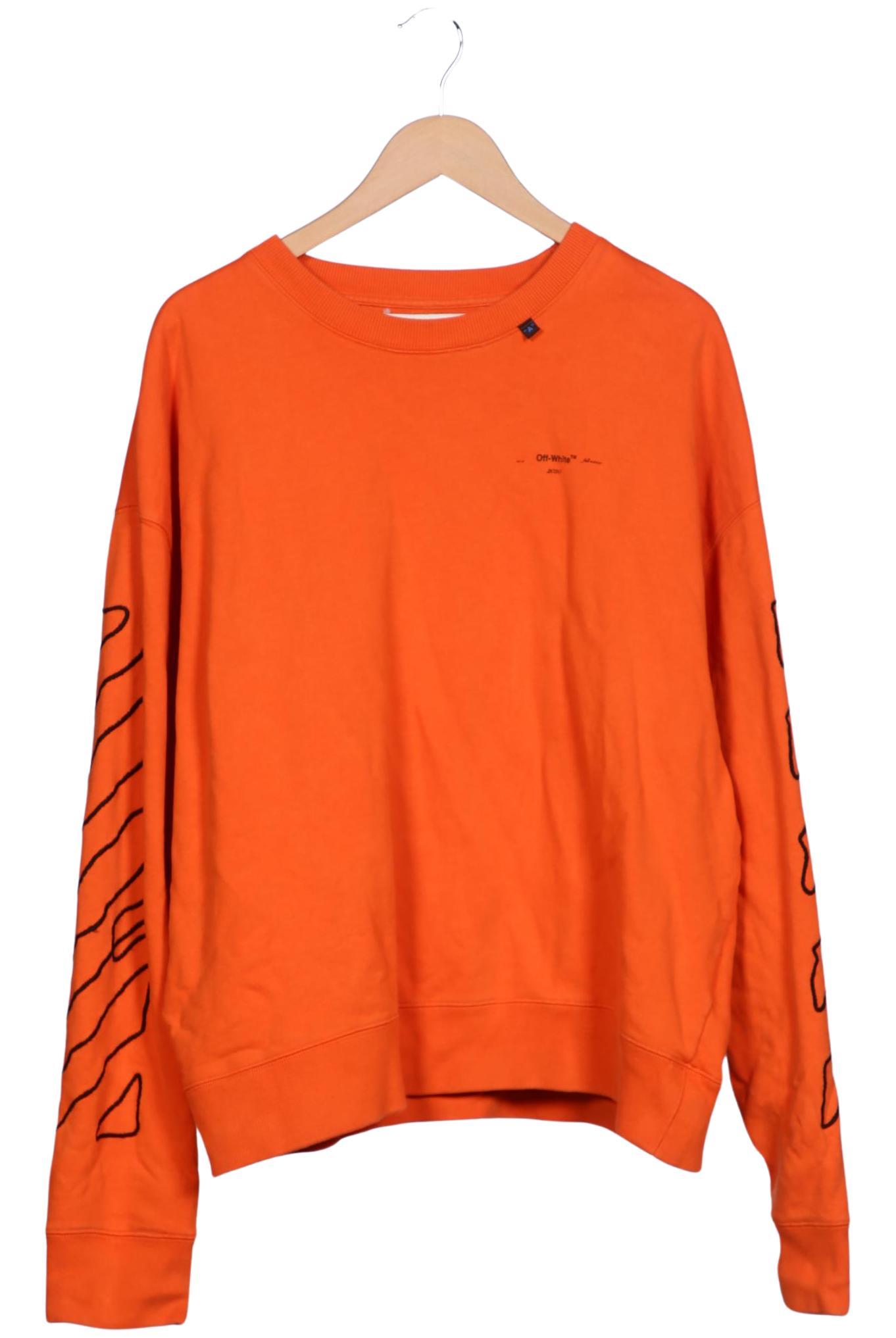 Thumbnail - Off White Herren Sweatshirt, orange, Gr. 54