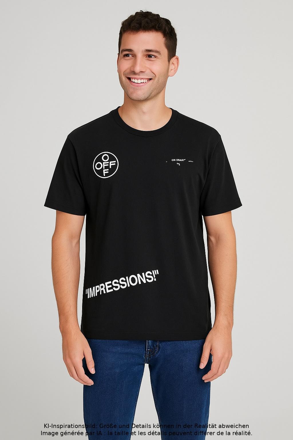 

Off White Herren T-Shirt, schwarz, Gr. 46