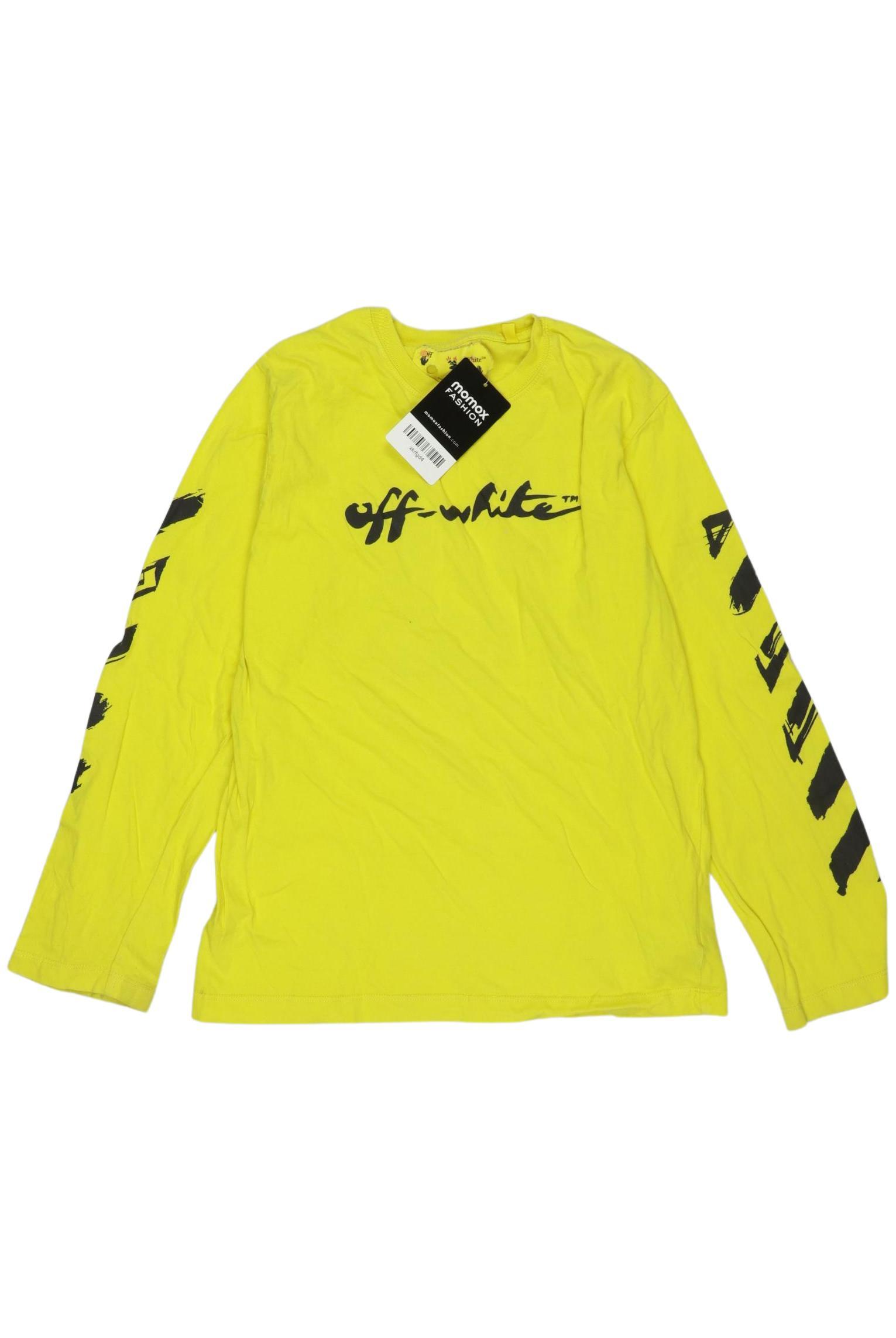 

Off White Herren Langarmshirt, neon, Gr. 140
