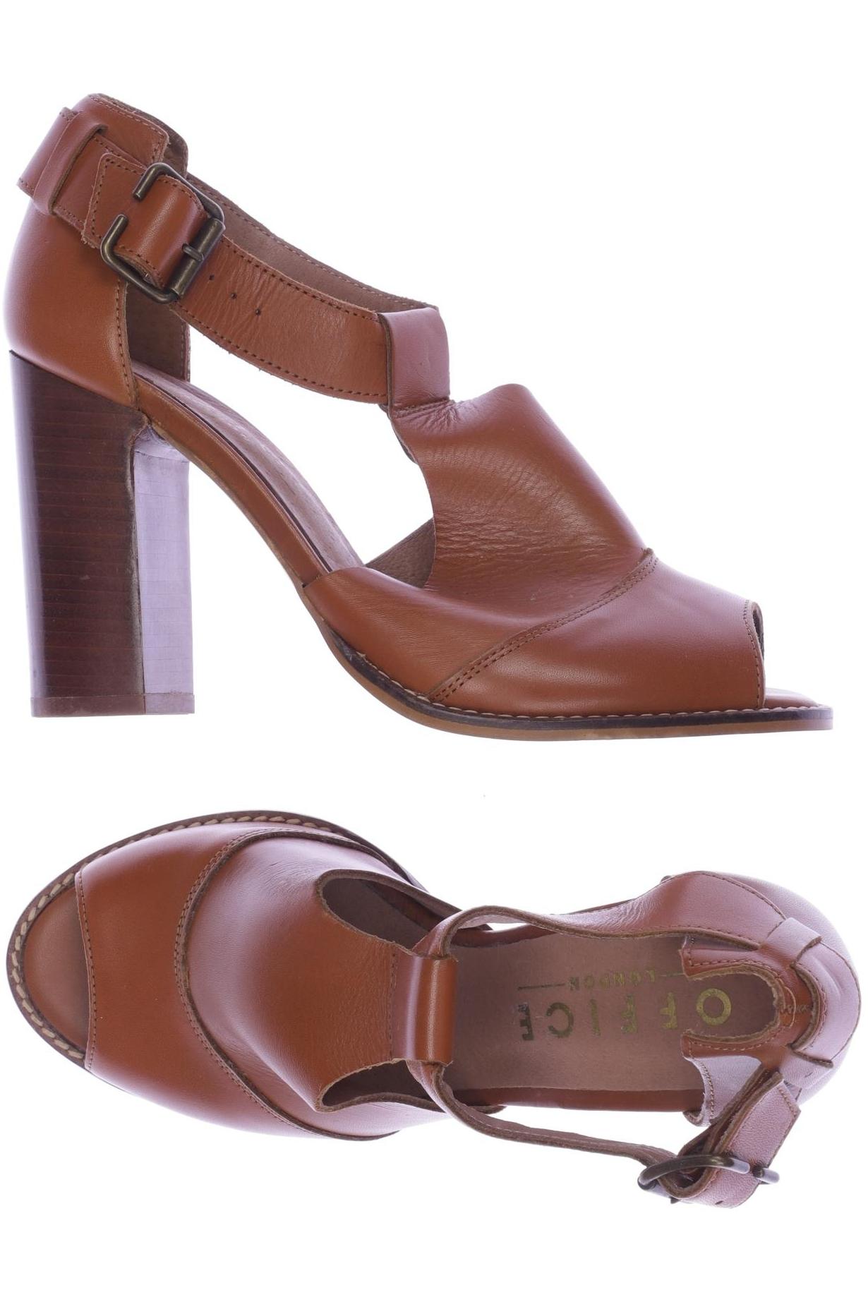 

Office London Damen Sandale, braun, Gr. 38