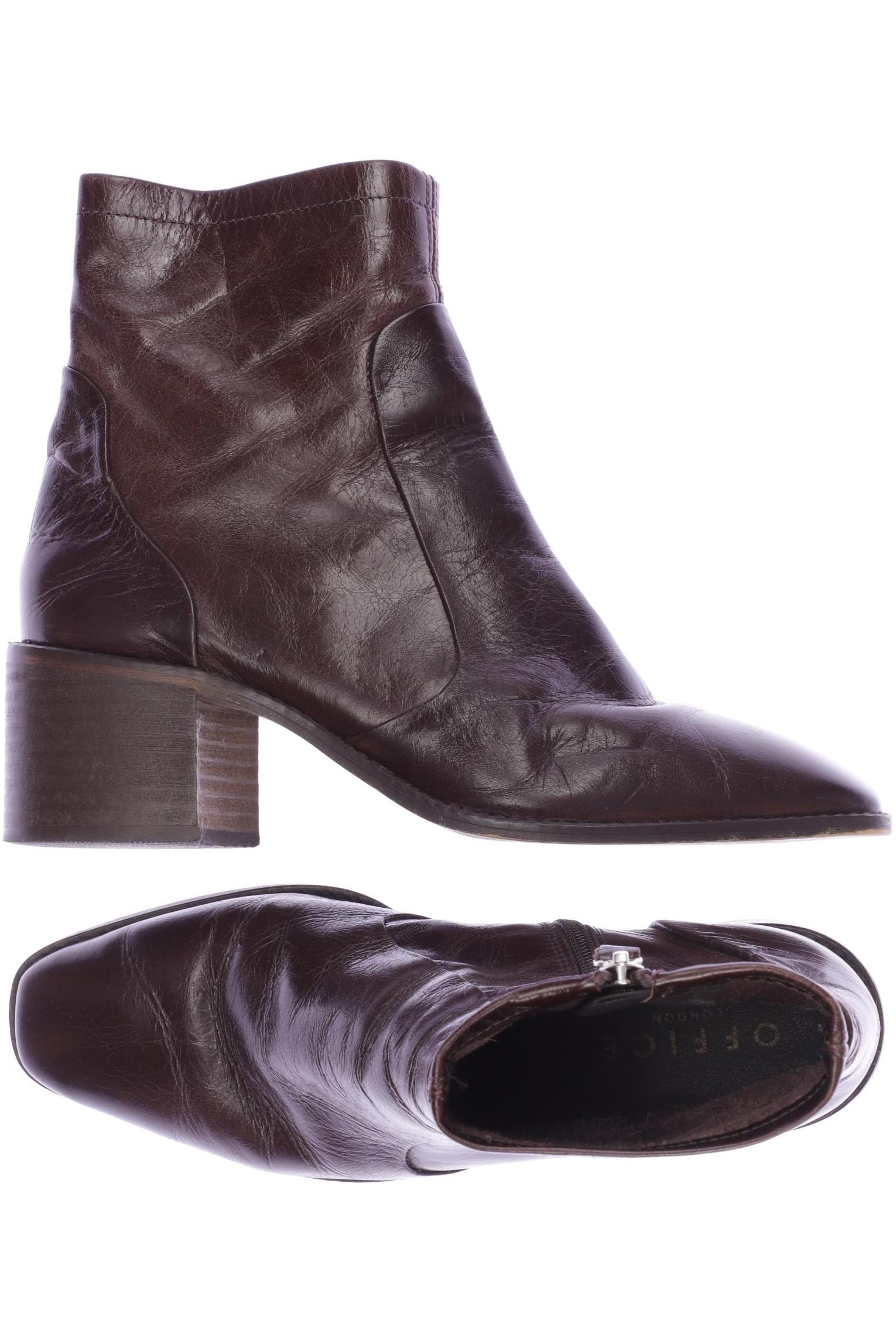 

Office London Damen Stiefelette, bordeaux, Gr. 38