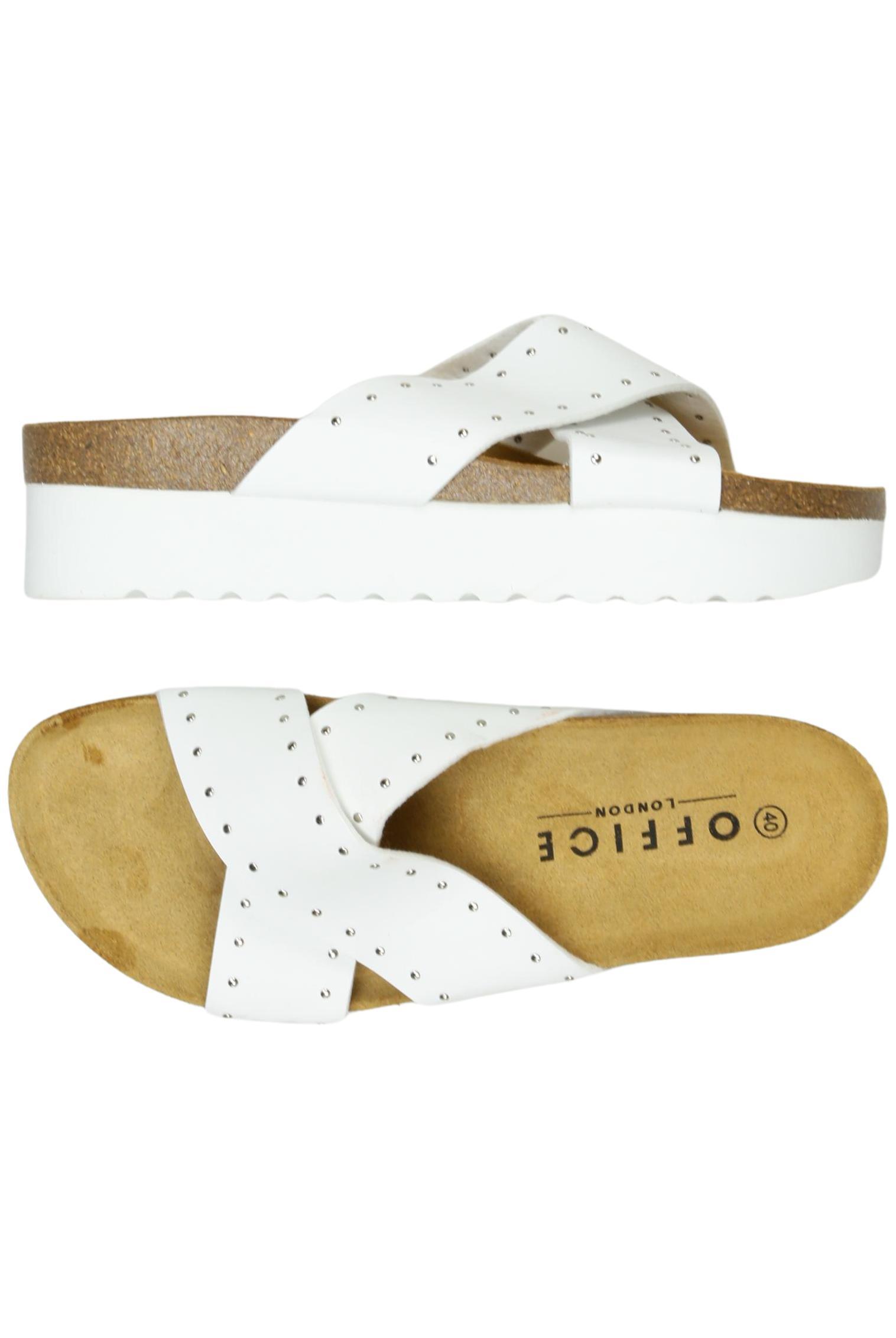 

Office London Damen Sandale, weiß, Gr. 40