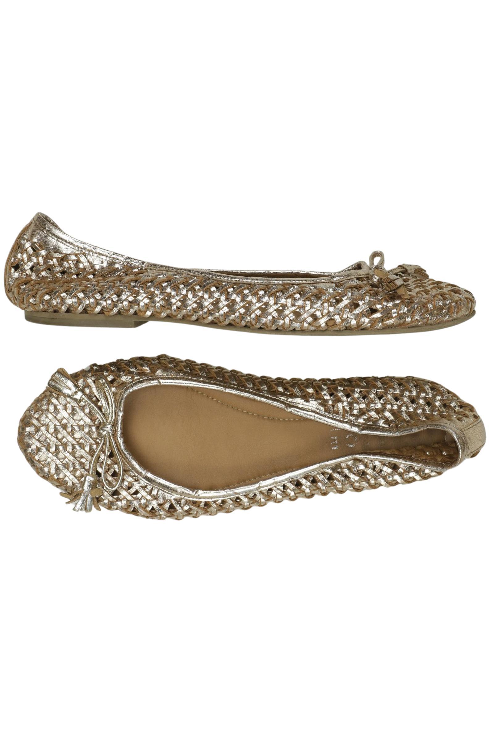

Office London Damen Ballerinas, gold, Gr. 8