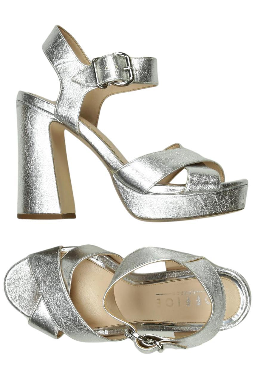 

Office London Damen Sandale, silber, Gr. 38
