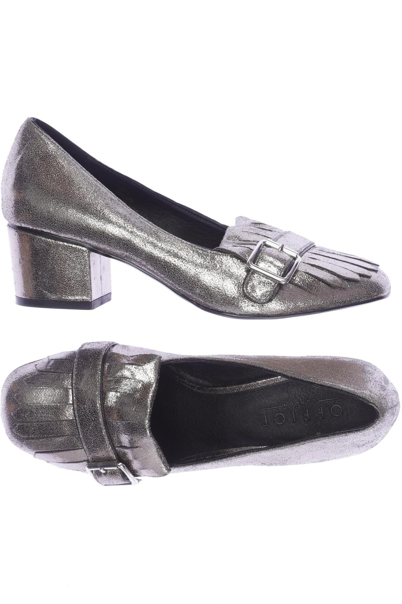 

Office London Damen Pumps, silber, Gr. 40