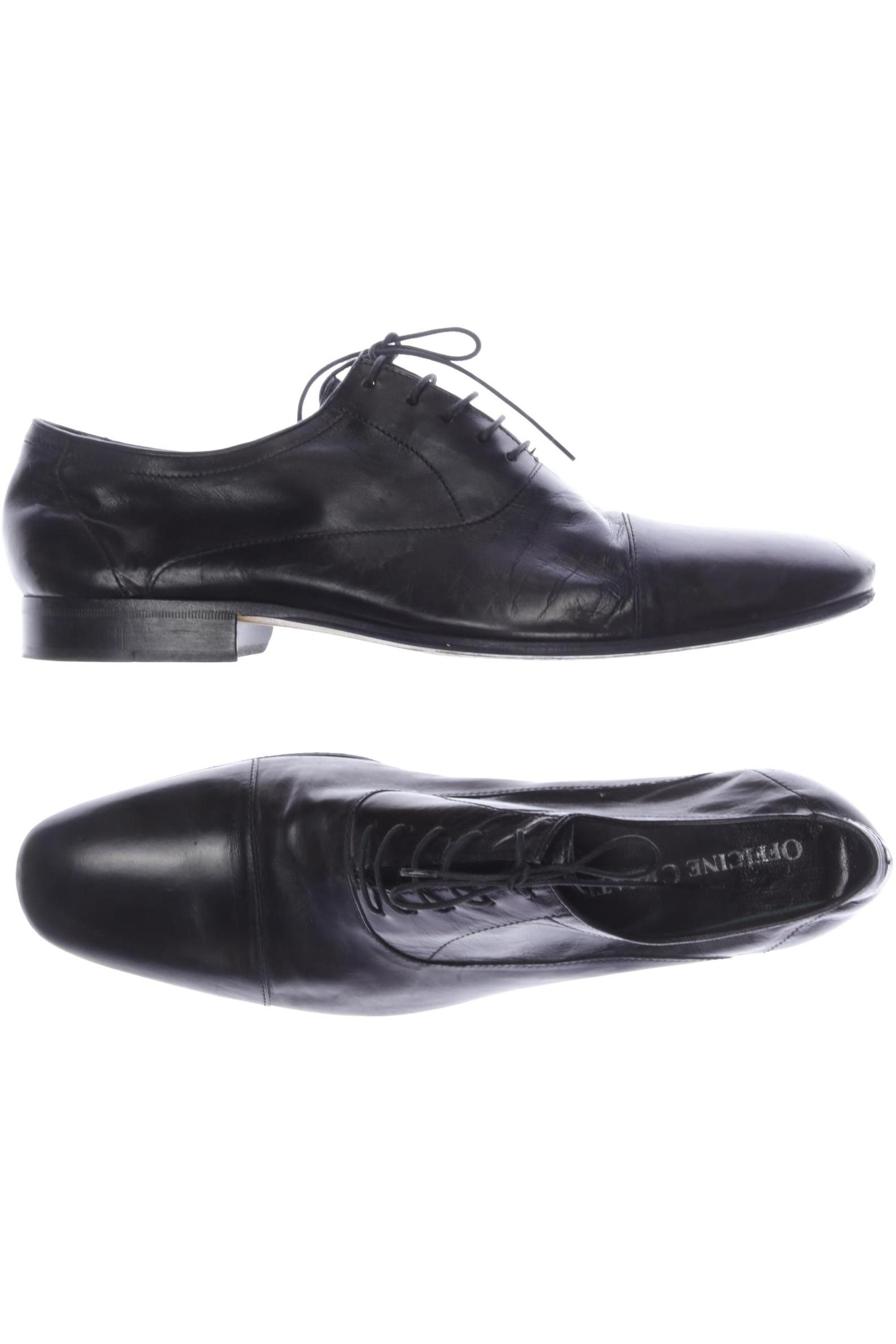 

Officine Creative Herren Halbschuh, schwarz, Gr. 43