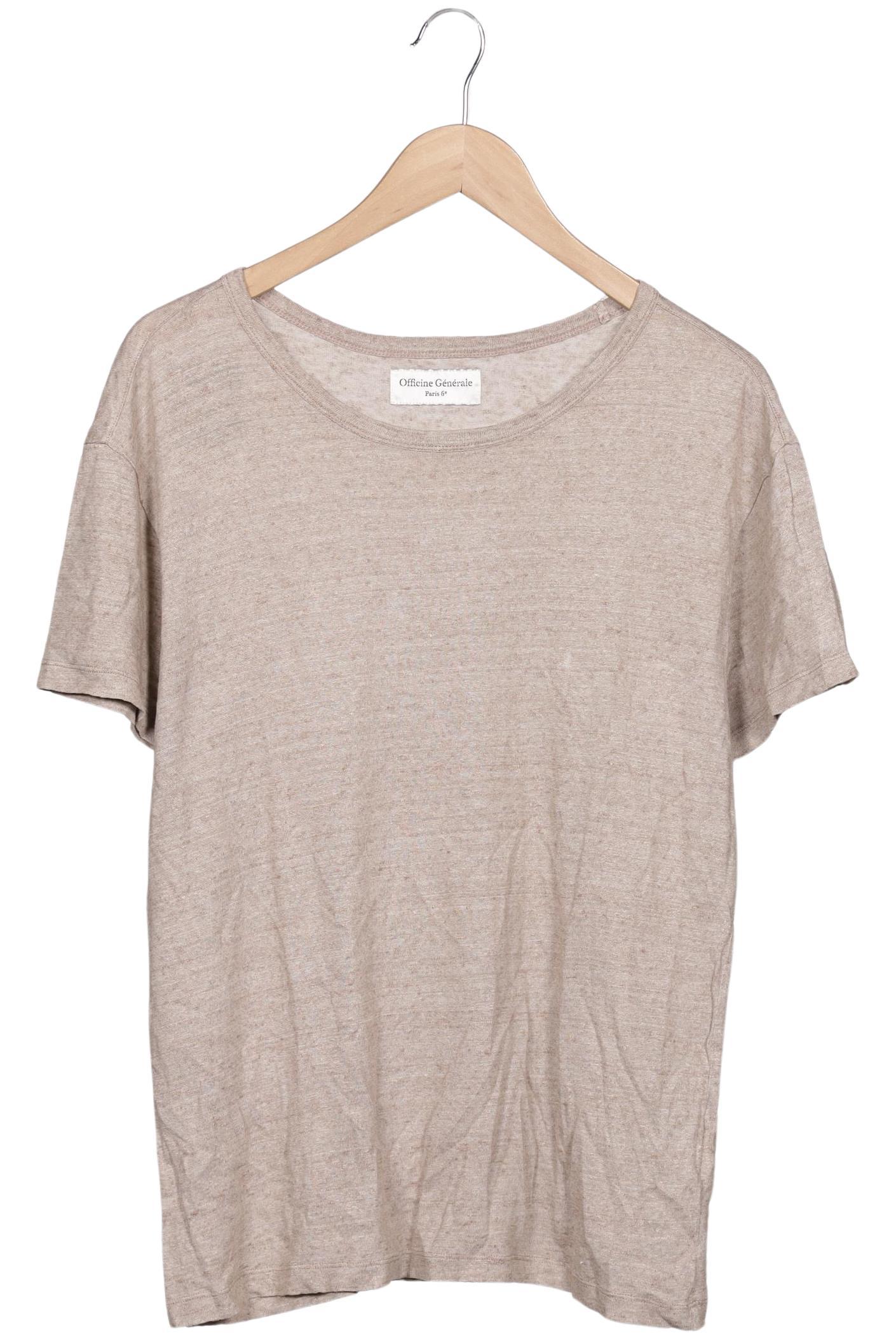 

Officine Generale Damen T-Shirt, beige, Gr. 42
