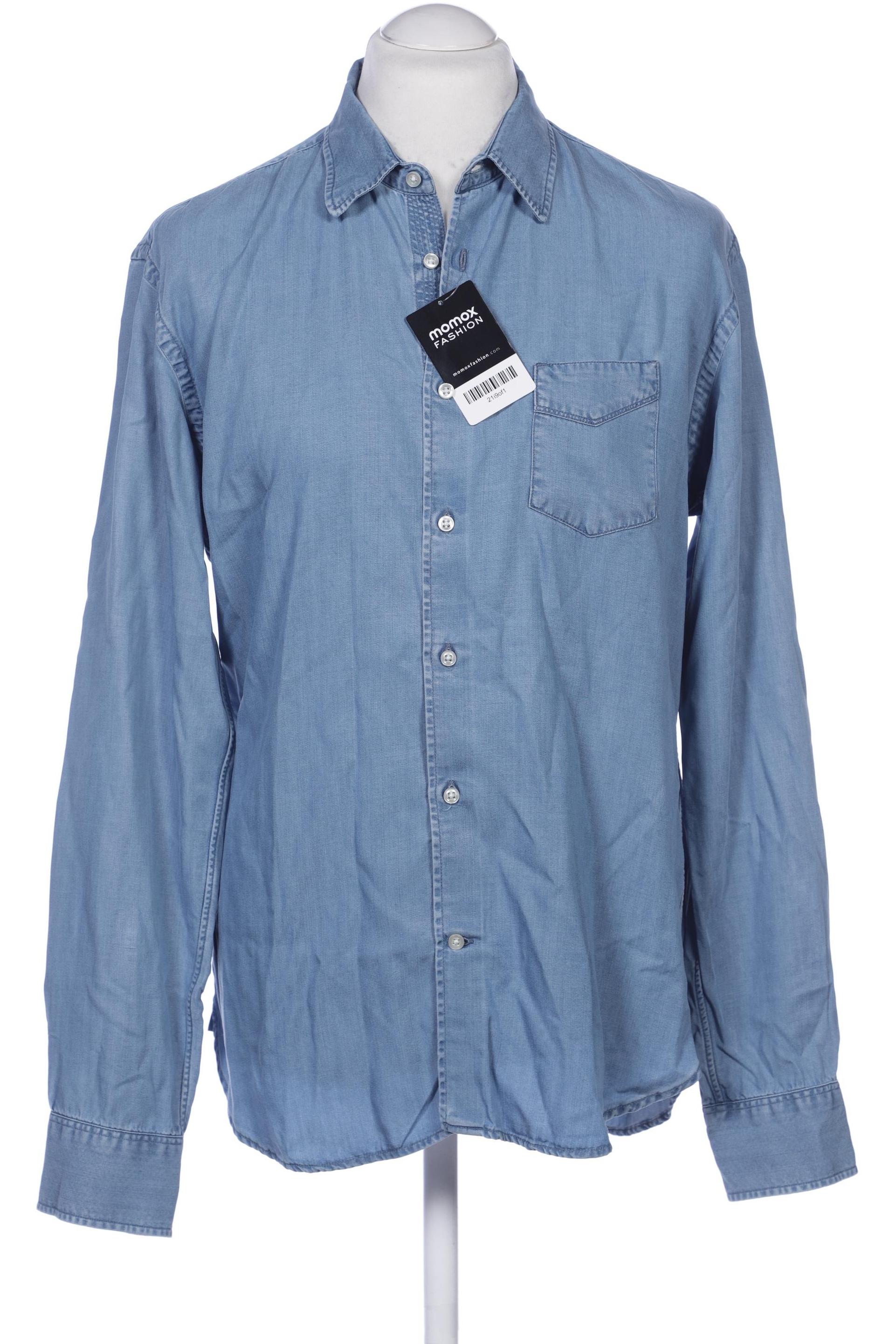 

Officine Generale Herren Hemd, blau, Gr. 54