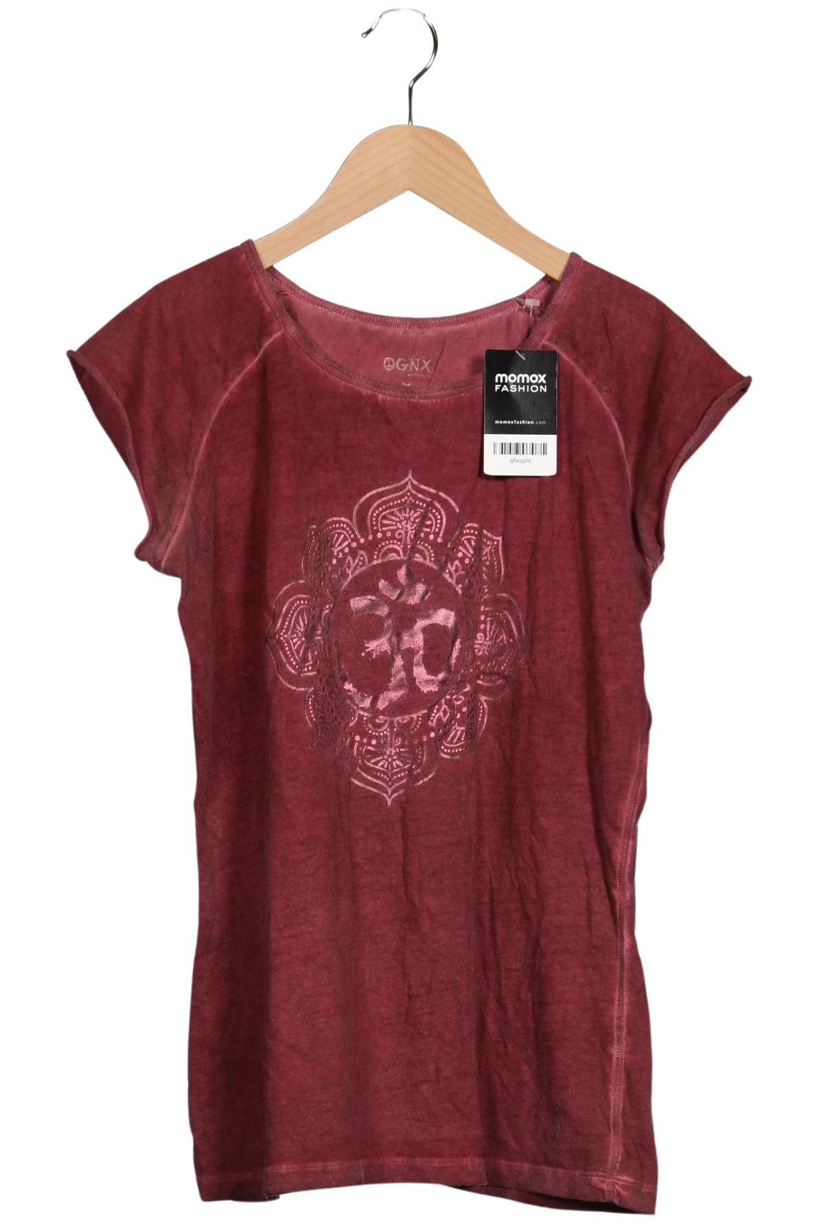 

Ognx Damen T-Shirt, bordeaux, Gr. 38