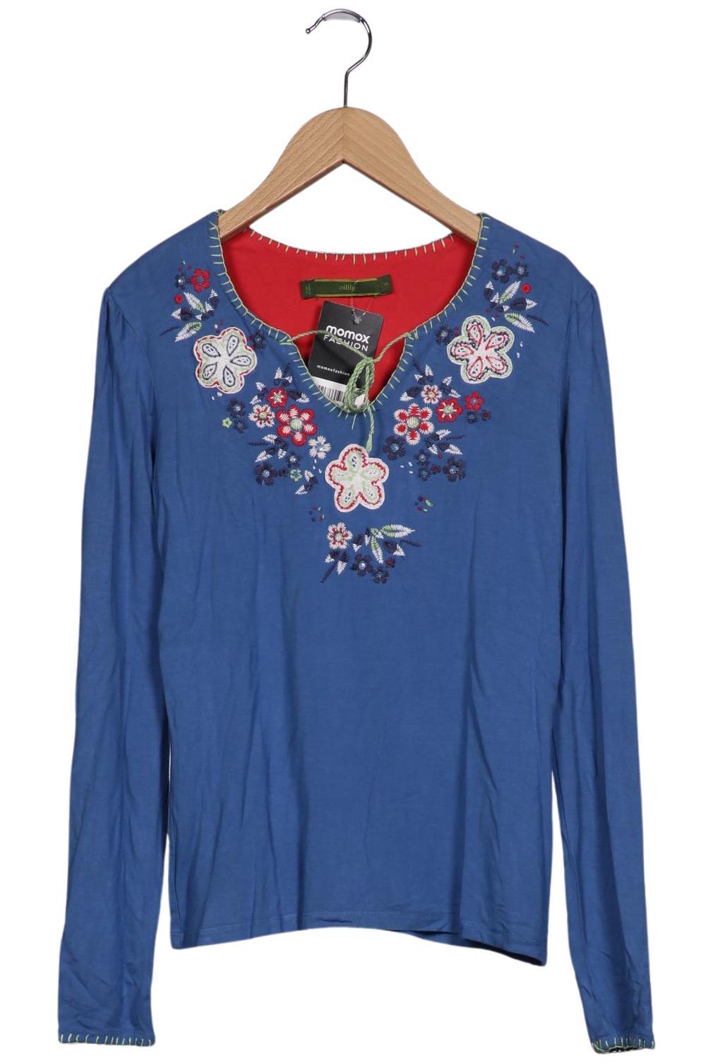 

Oilily Damen Langarmshirt, blau, Gr. 36