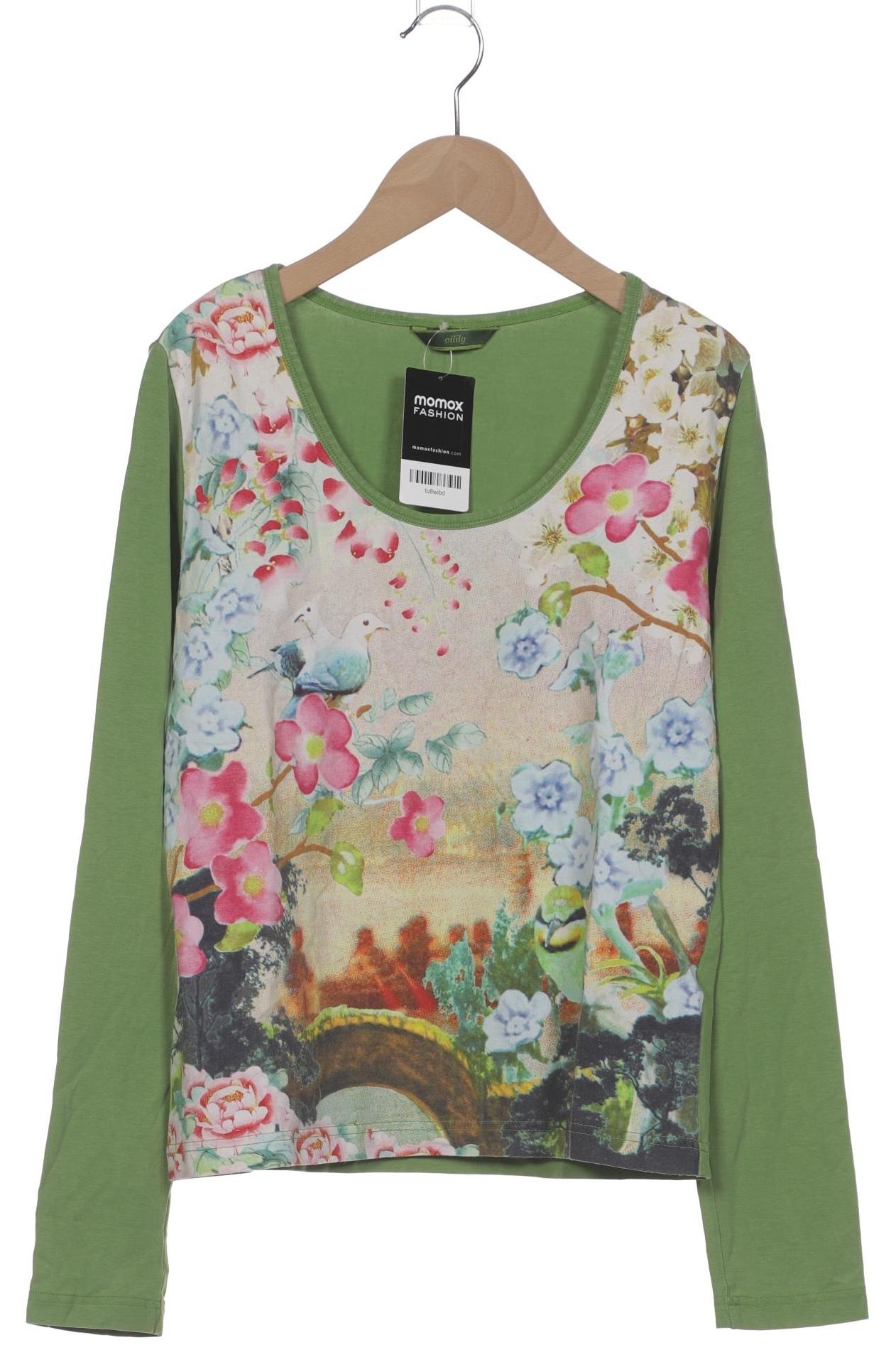 

Oilily Damen Langarmshirt, grün, Gr. 44