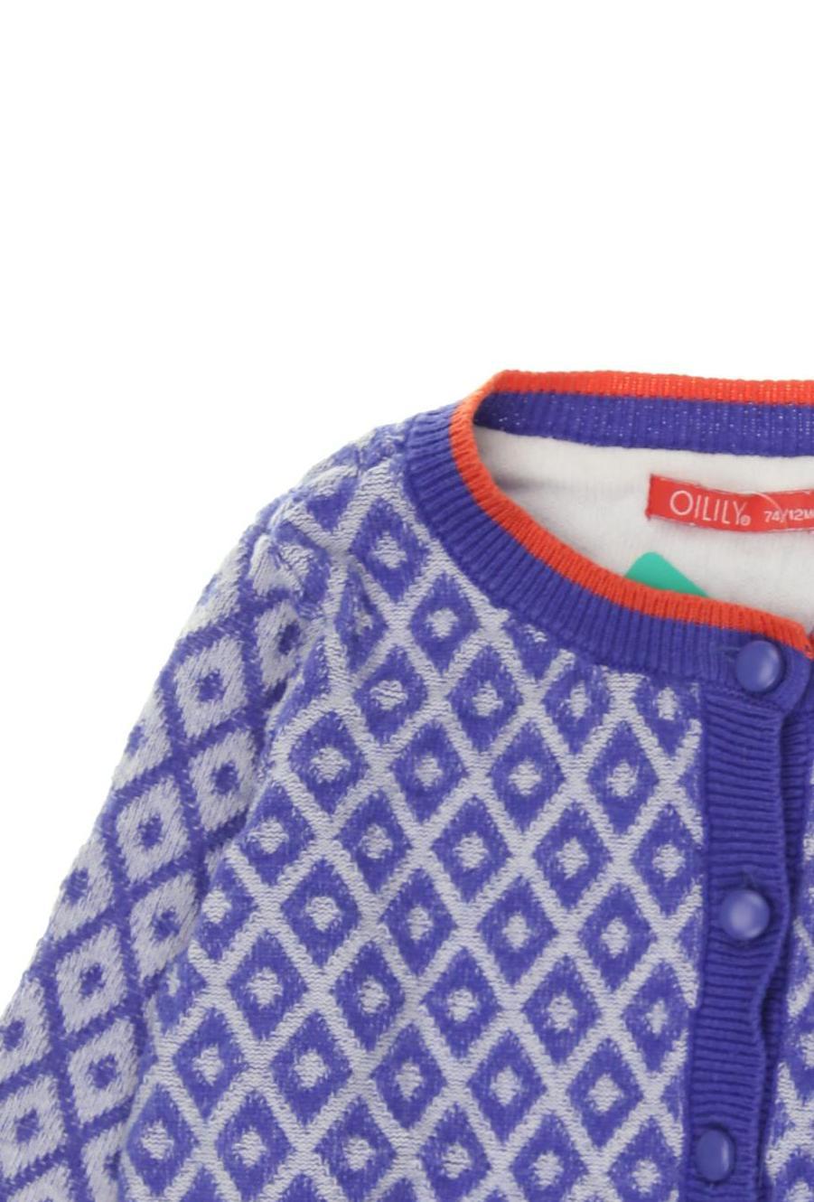 Thumbnail - Oilily Mädchen Strickjacke, blau, Gr. 74