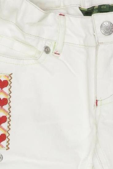 Thumbnail - Oilily Mädchen Jeans, weiß, Gr. 104