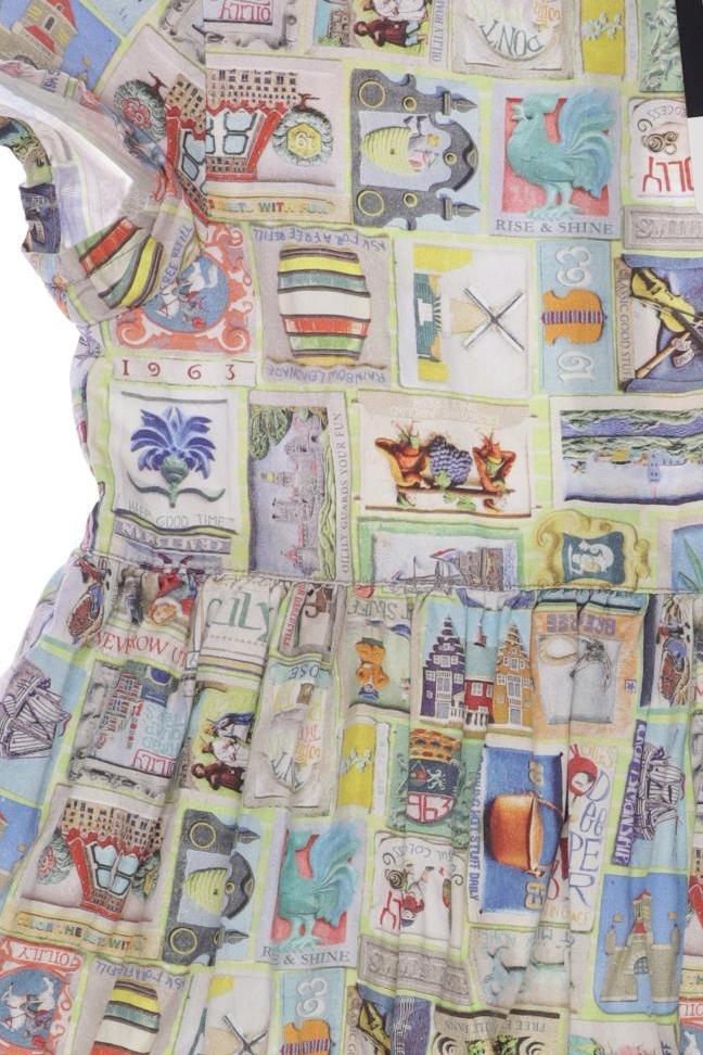 Thumbnail - Oilily Mädchen Kleid, cremeweiß, Gr. 128