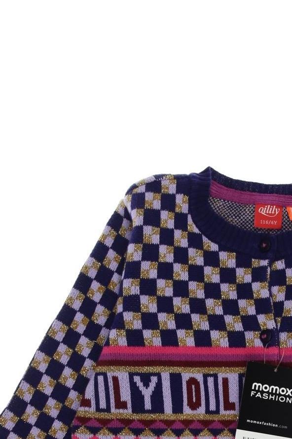 Thumbnail - Oilily Mädchen Strickjacke, marineblau, Gr. 116