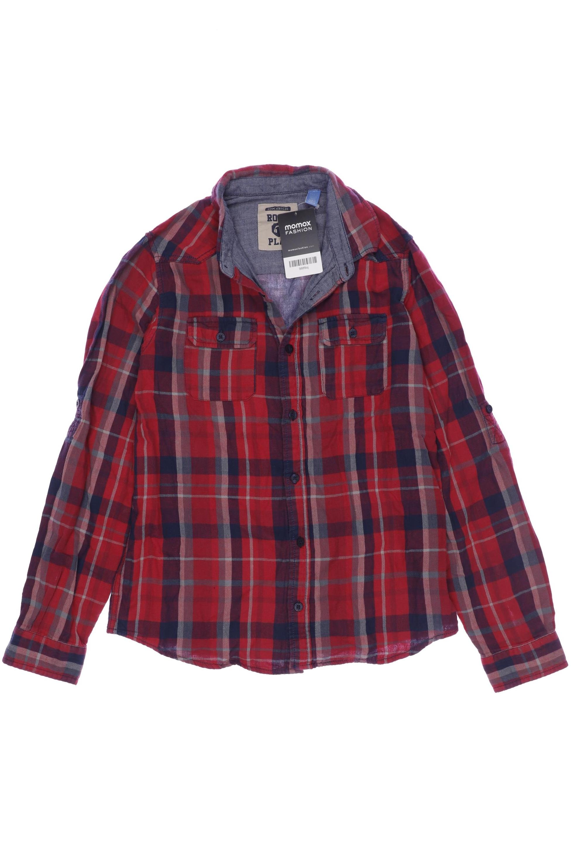 

Okaidi Herren Hemd, rot, Gr. 14