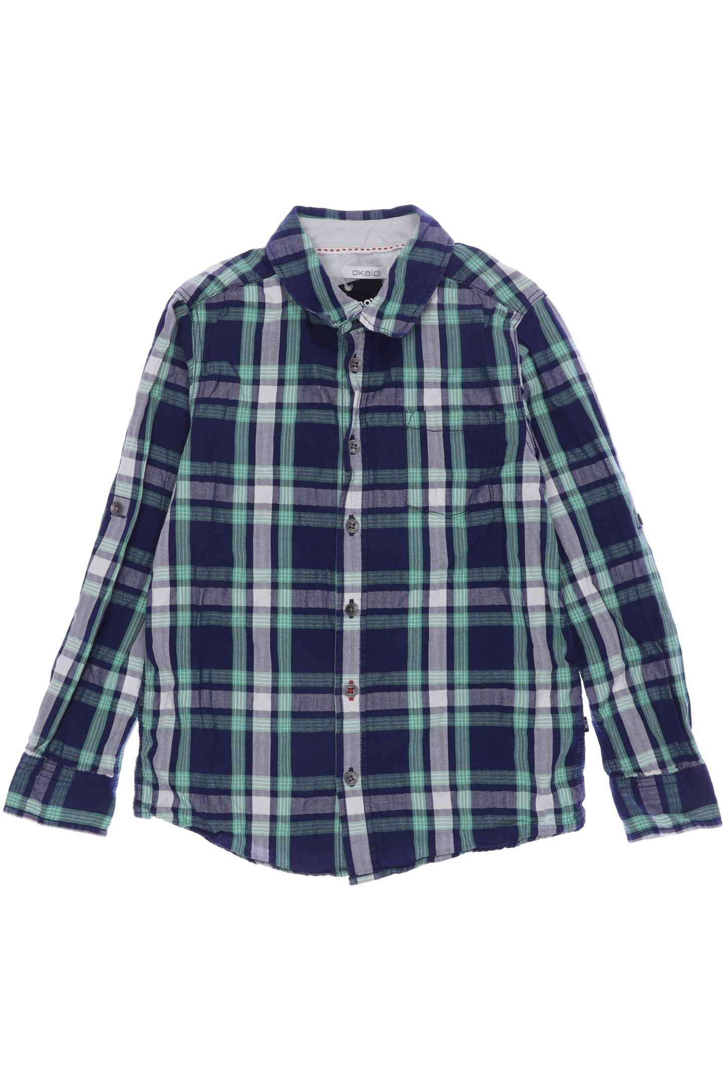 

Okaidi Herren Hemd, marineblau, Gr. 128