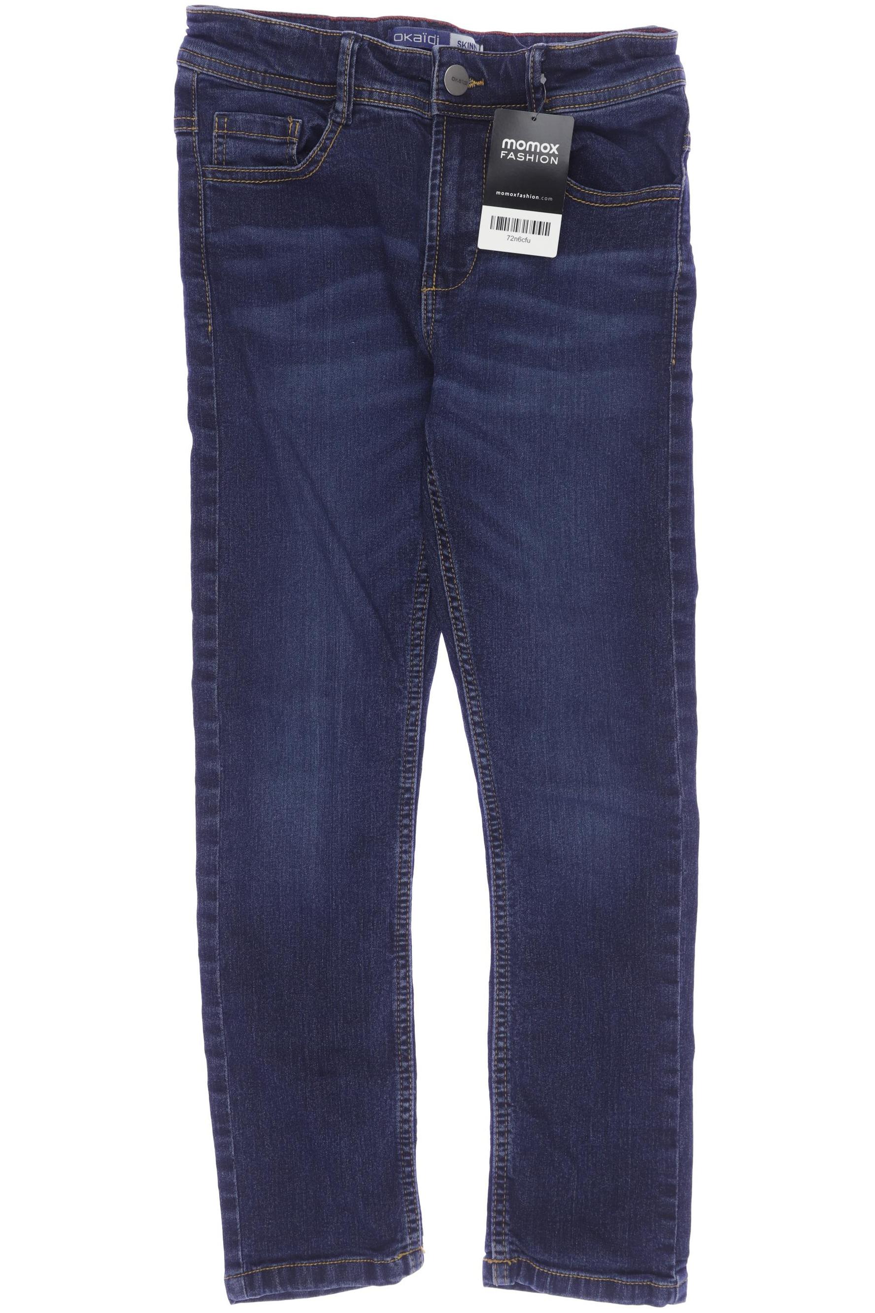 

Okaidi Herren Jeans, marineblau, Gr. 140