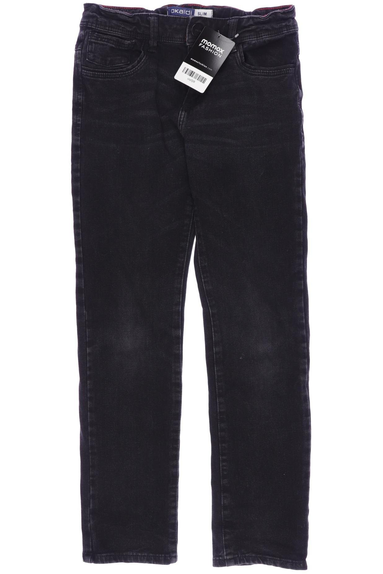 

Okaidi Herren Jeans, schwarz, Gr. 134