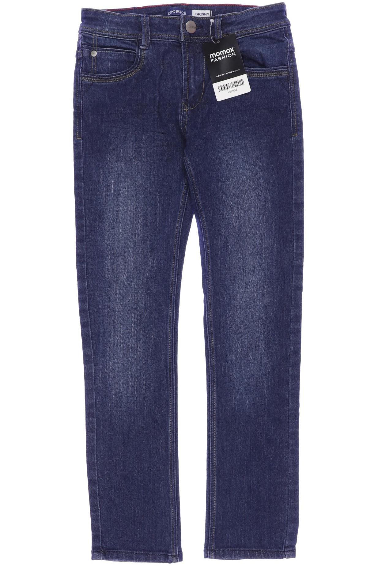 

Okaidi Herren Jeans, marineblau, Gr. 128