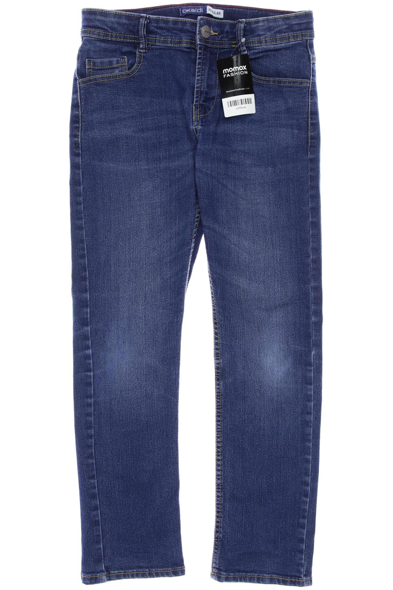 

Okaidi Herren Jeans, blau, Gr. 140