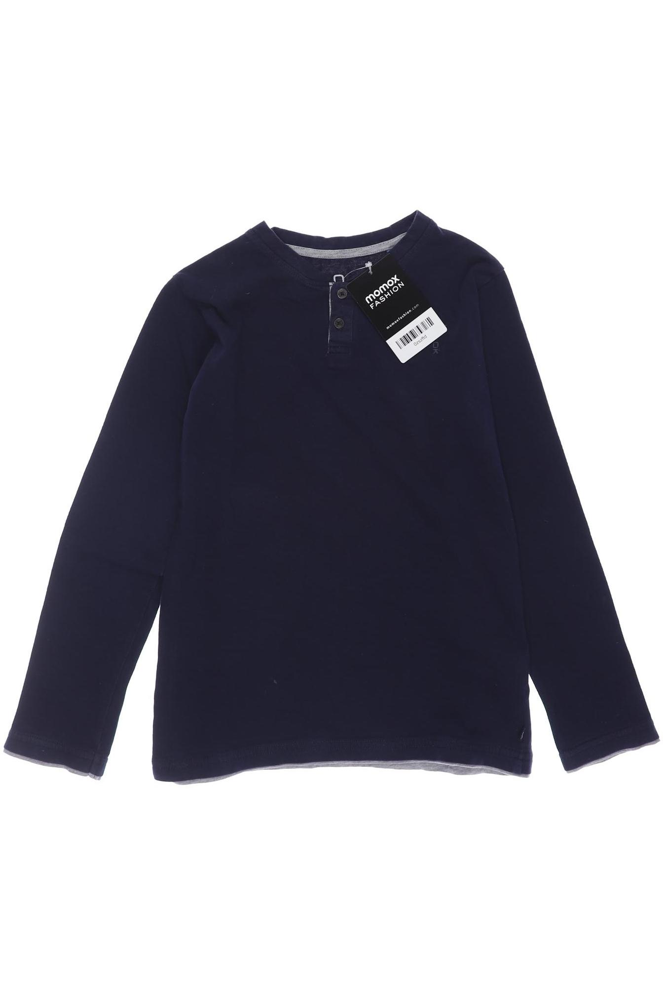 

Okaidi Jungen Langarmshirt, marineblau