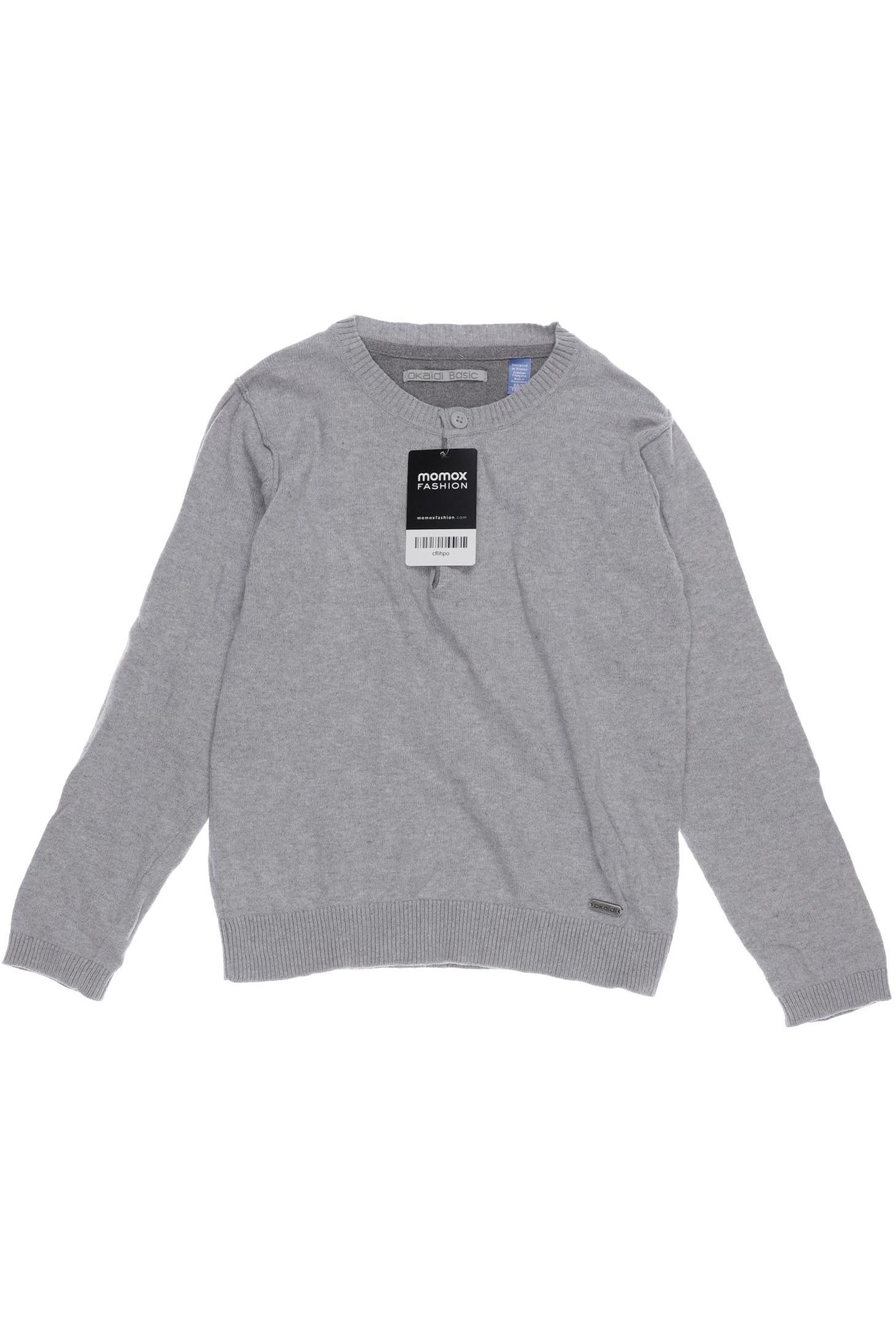 

Okaidi Herren Pullover, grau, Gr. 122