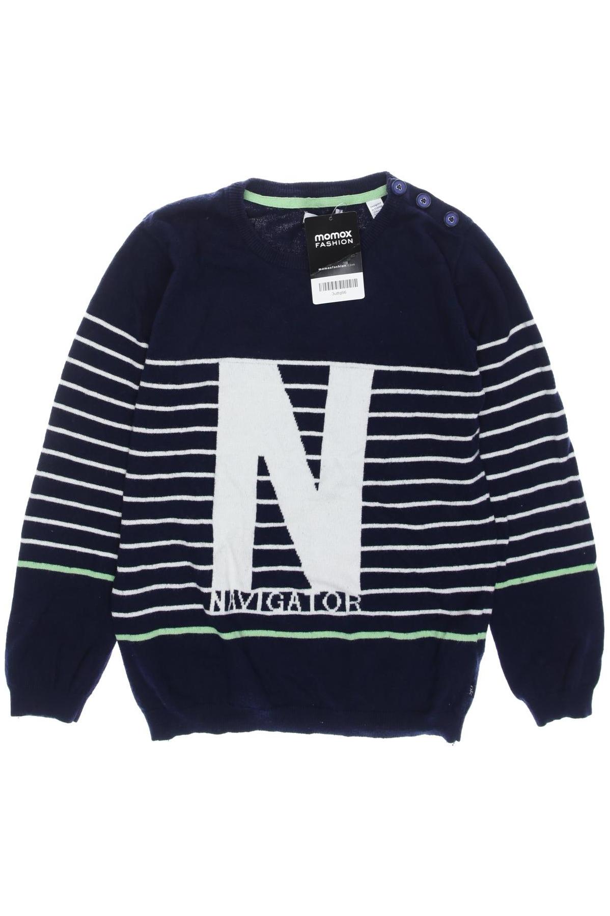 

Okaidi Herren Pullover, marineblau, Gr. 140