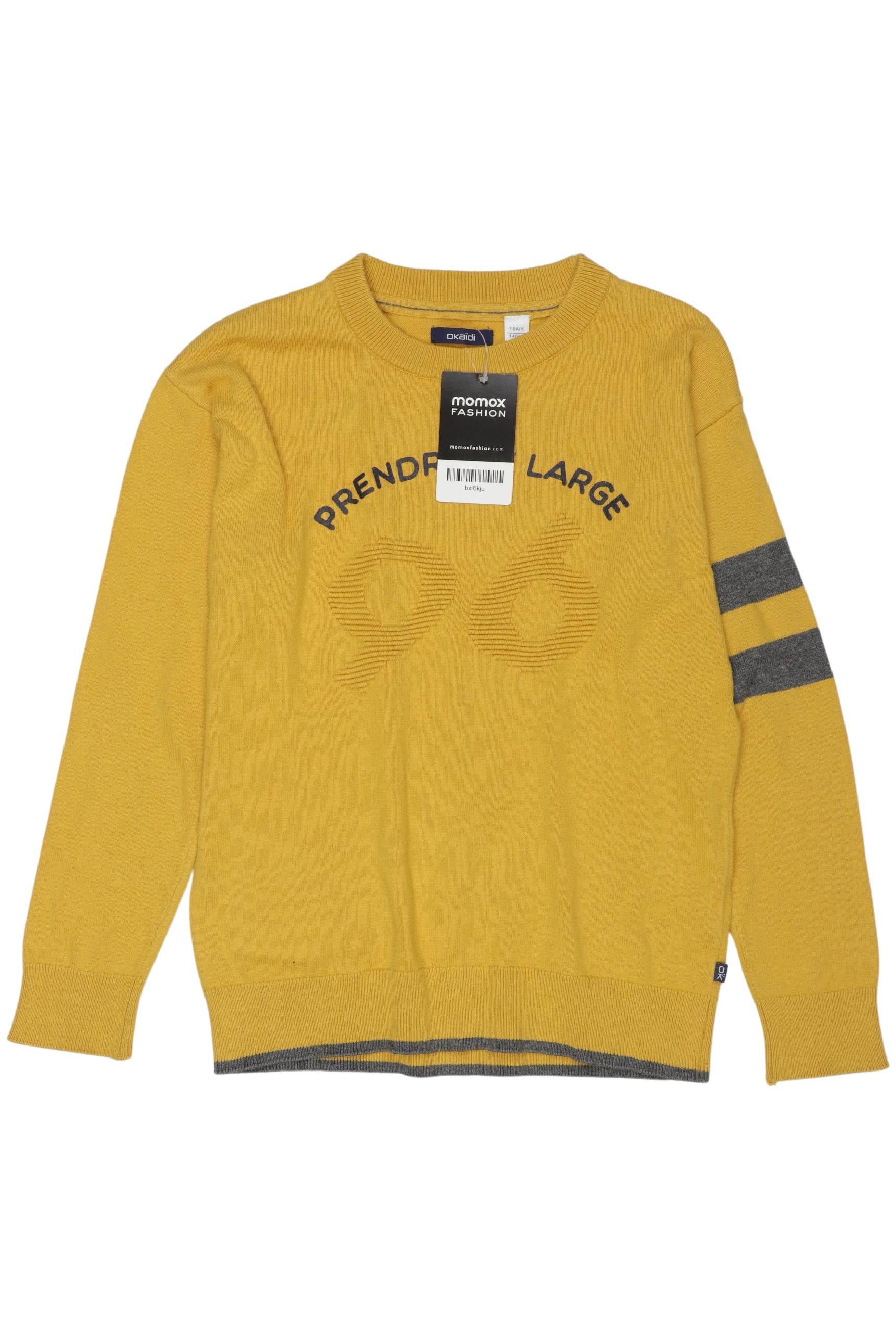 

Okaidi Herren Pullover, gelb, Gr. 10