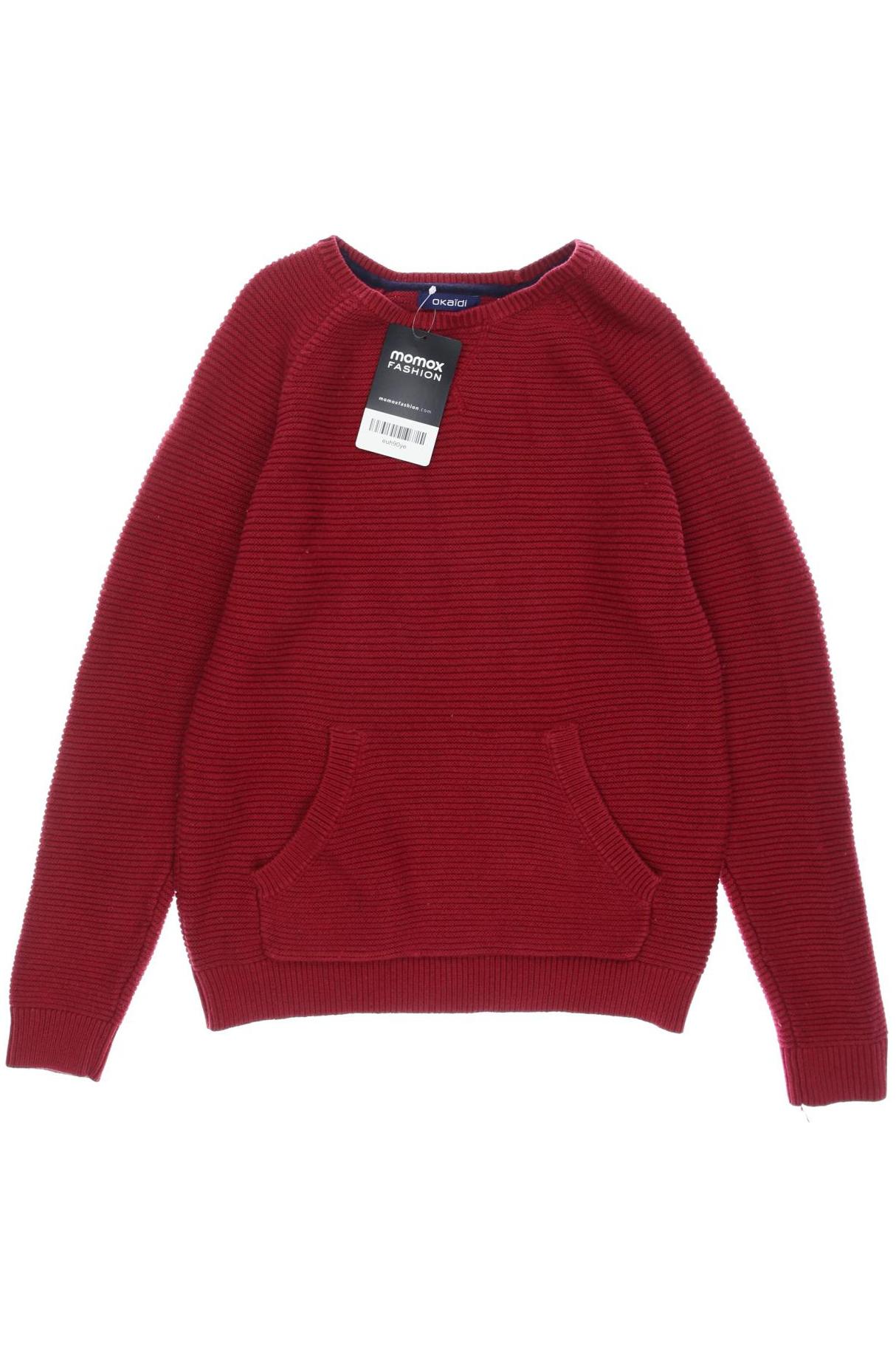 

Okaidi Herren Pullover, rot, Gr. 140