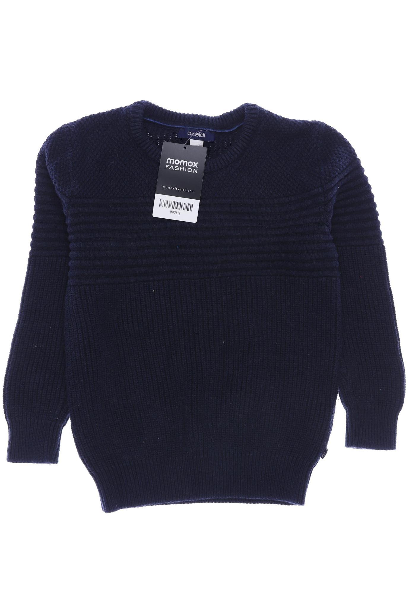 

Okaidi Jungen Pullover, marineblau