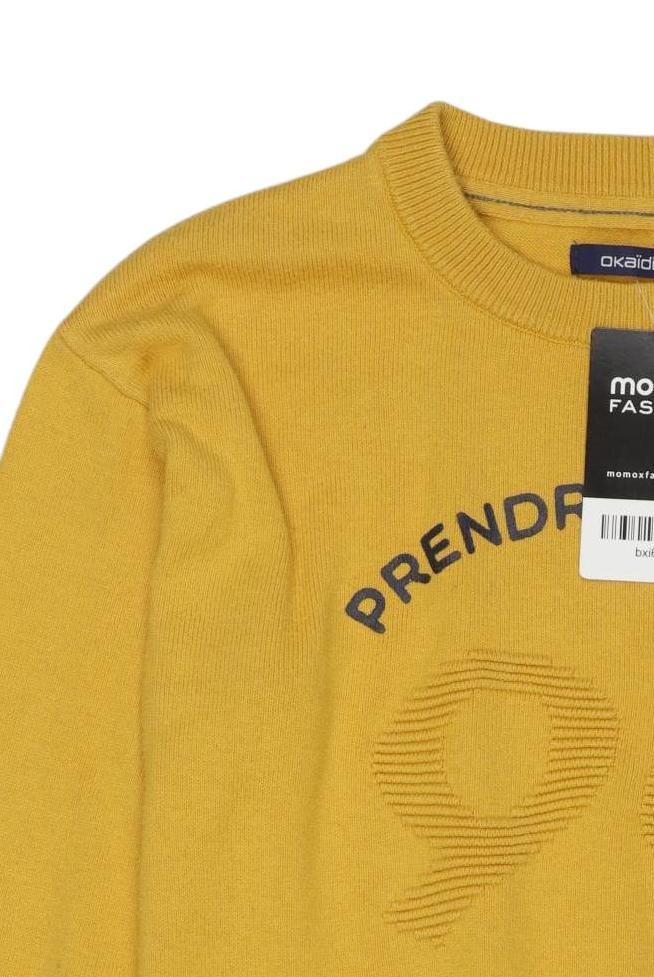 Thumbnail - Okaidi Jungen Pullover, gelb, Gr. 10