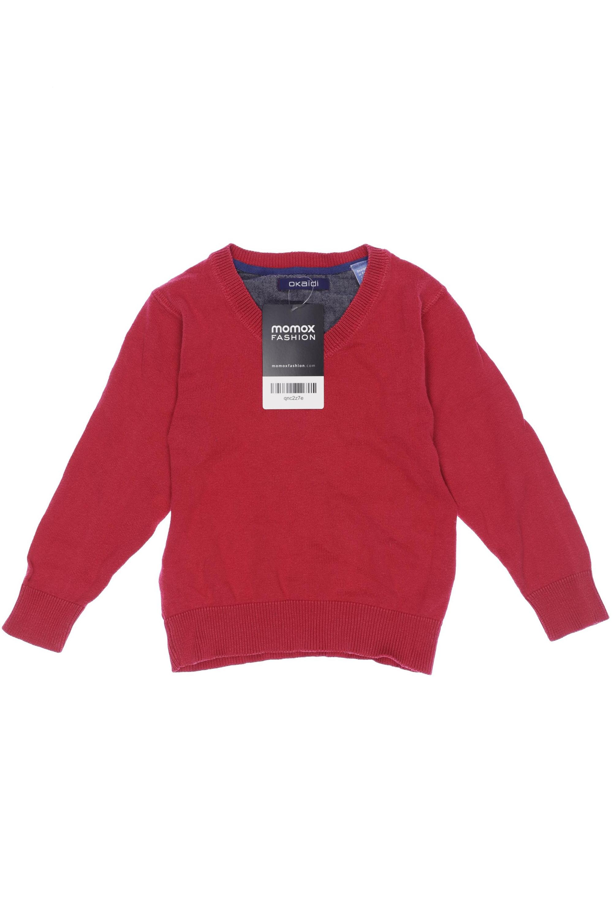 

Okaidi Herren Pullover, rot, Gr. 86