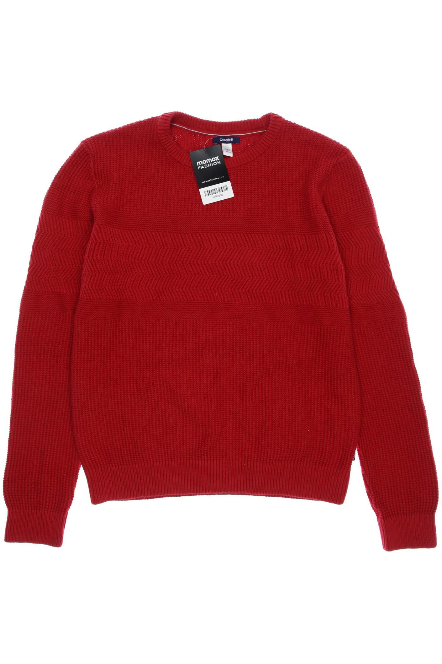 

Okaidi Herren Pullover, rot, Gr. 164