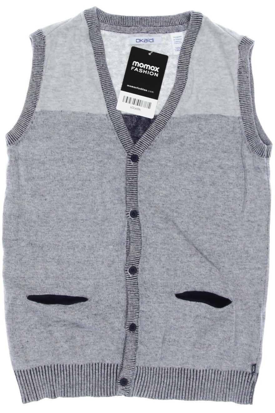 

Okaidi Herren Strickjacke, grau, Gr. 140