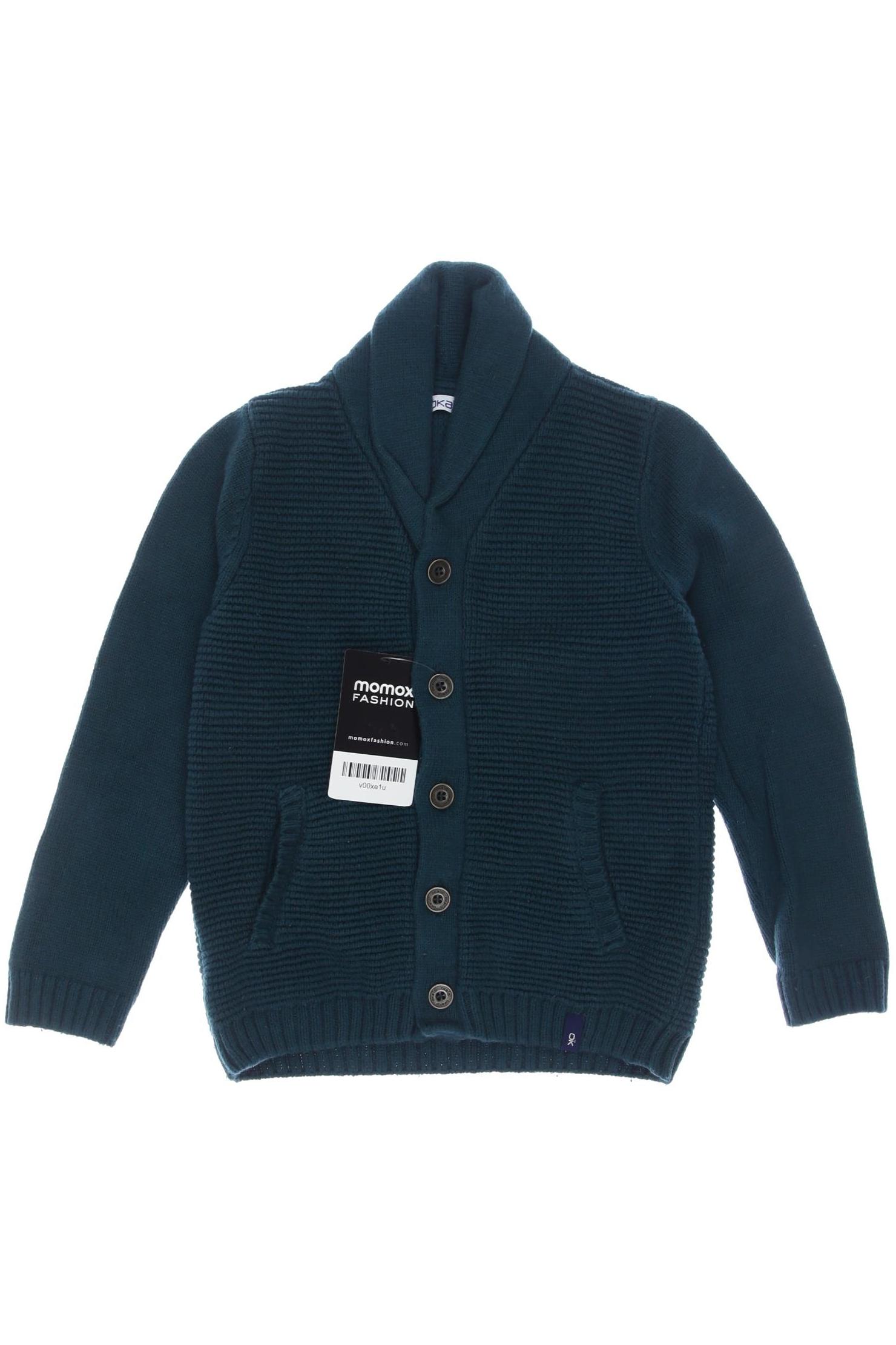 

Okaidi Herren Strickjacke, türkis, Gr. 104
