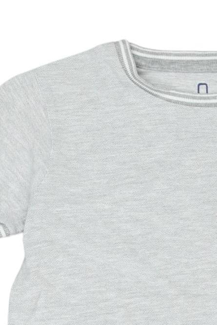 Thumbnail - Okaidi Jungen T-Shirt, grau, Gr. 128