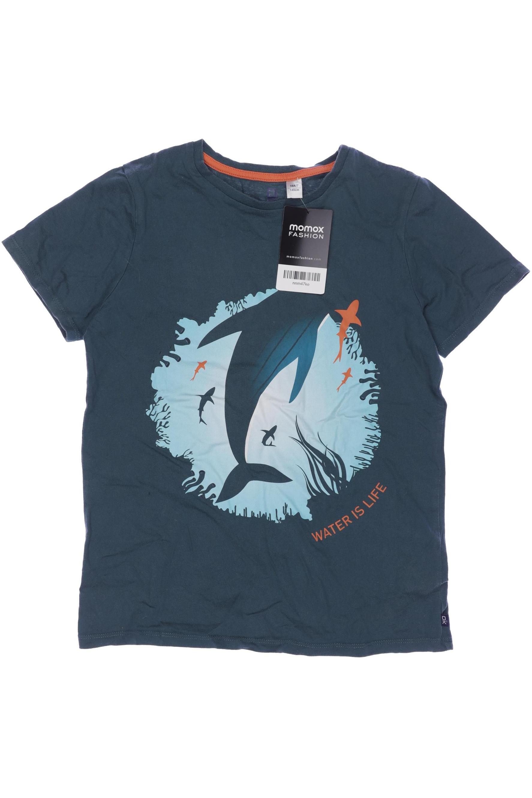 

Okaidi Herren T-Shirt, grün, Gr. 140