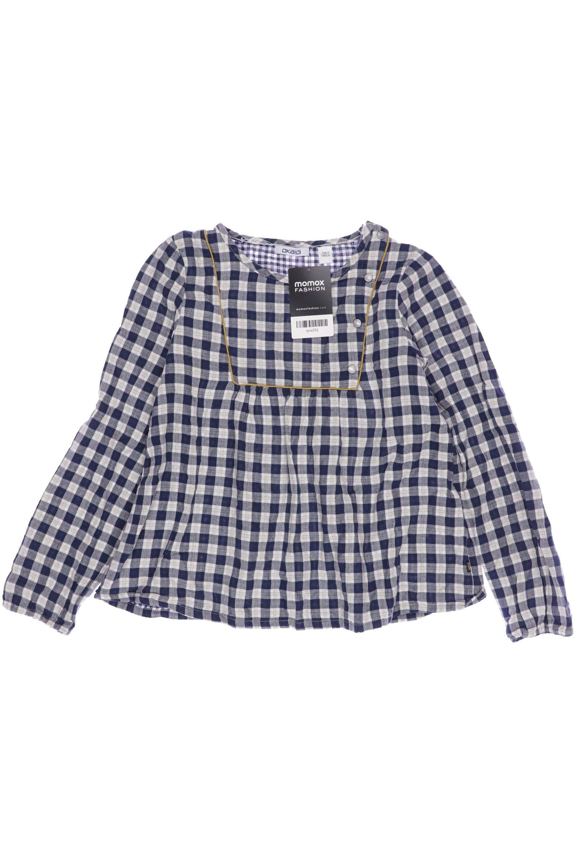 

Okaidi Damen Bluse, marineblau, Gr. 140