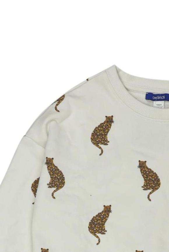 Thumbnail - Okaidi Mädchen Hoodies &amp; Sweater, cremeweiß, Gr. 140