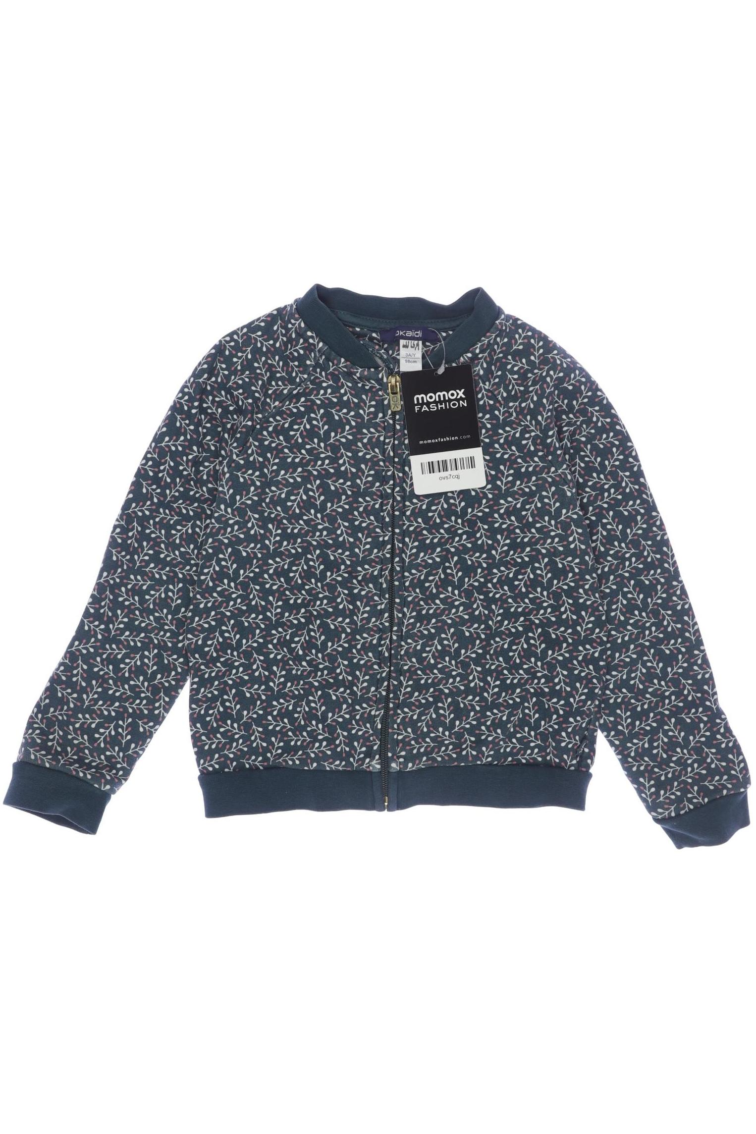 

Okaidi Damen Hoodies & Sweater, türkis, Gr. 98