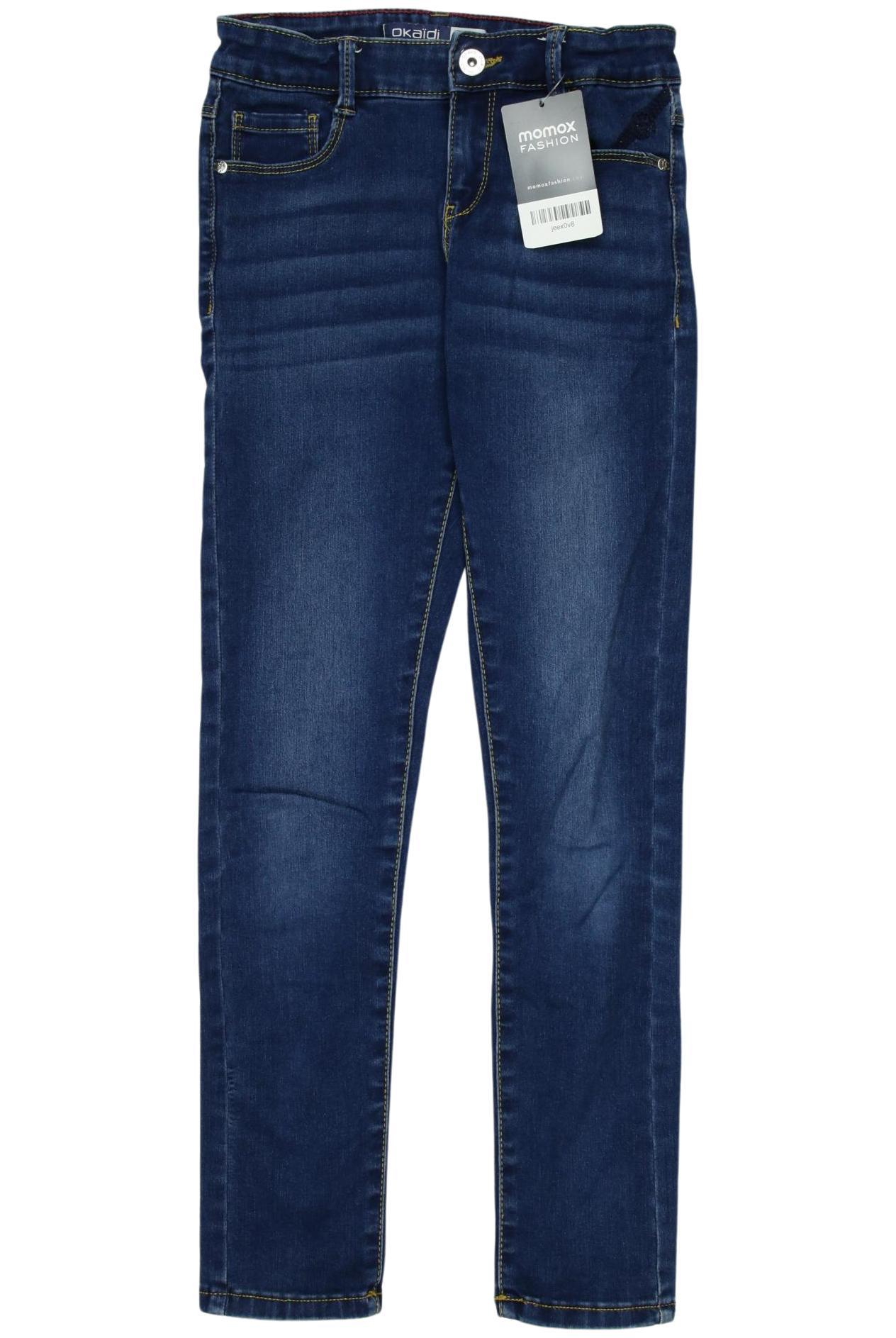 

Okaidi Damen Jeans, blau, Gr. 140