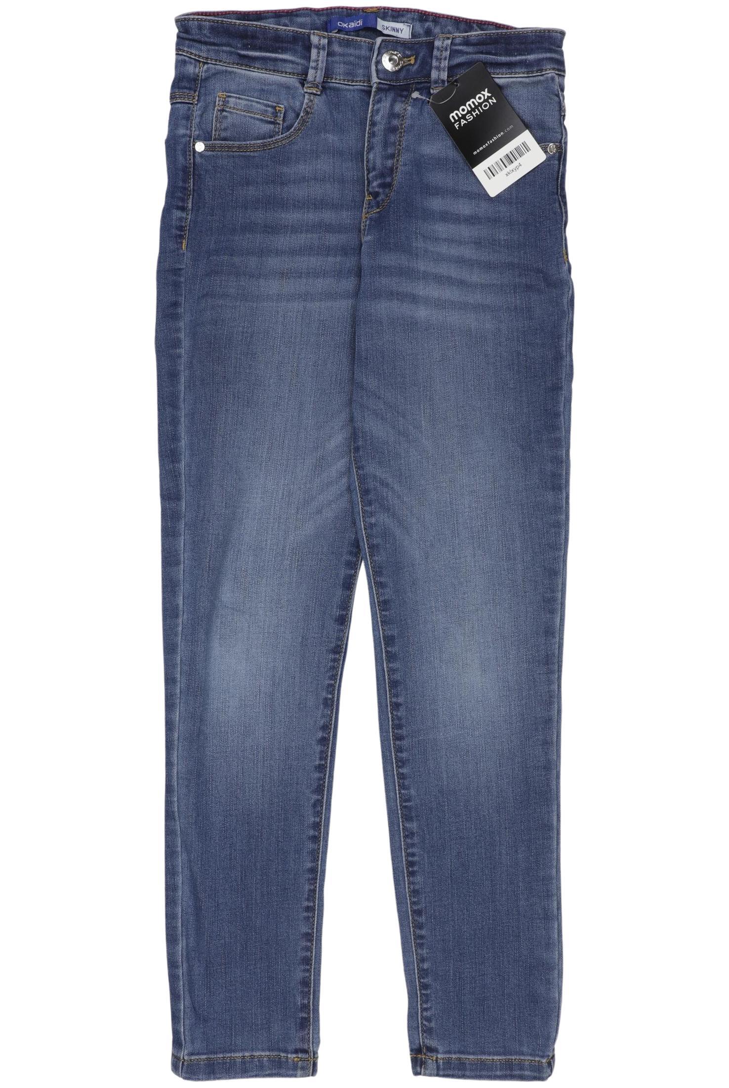 

Okaidi Mädchen Jeans, blau, Gr. 134
