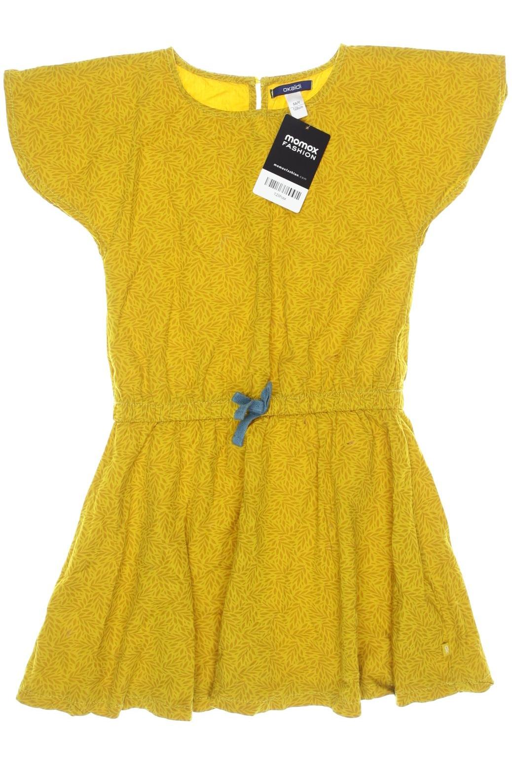 

Okaidi Damen Kleid, gelb, Gr. 128