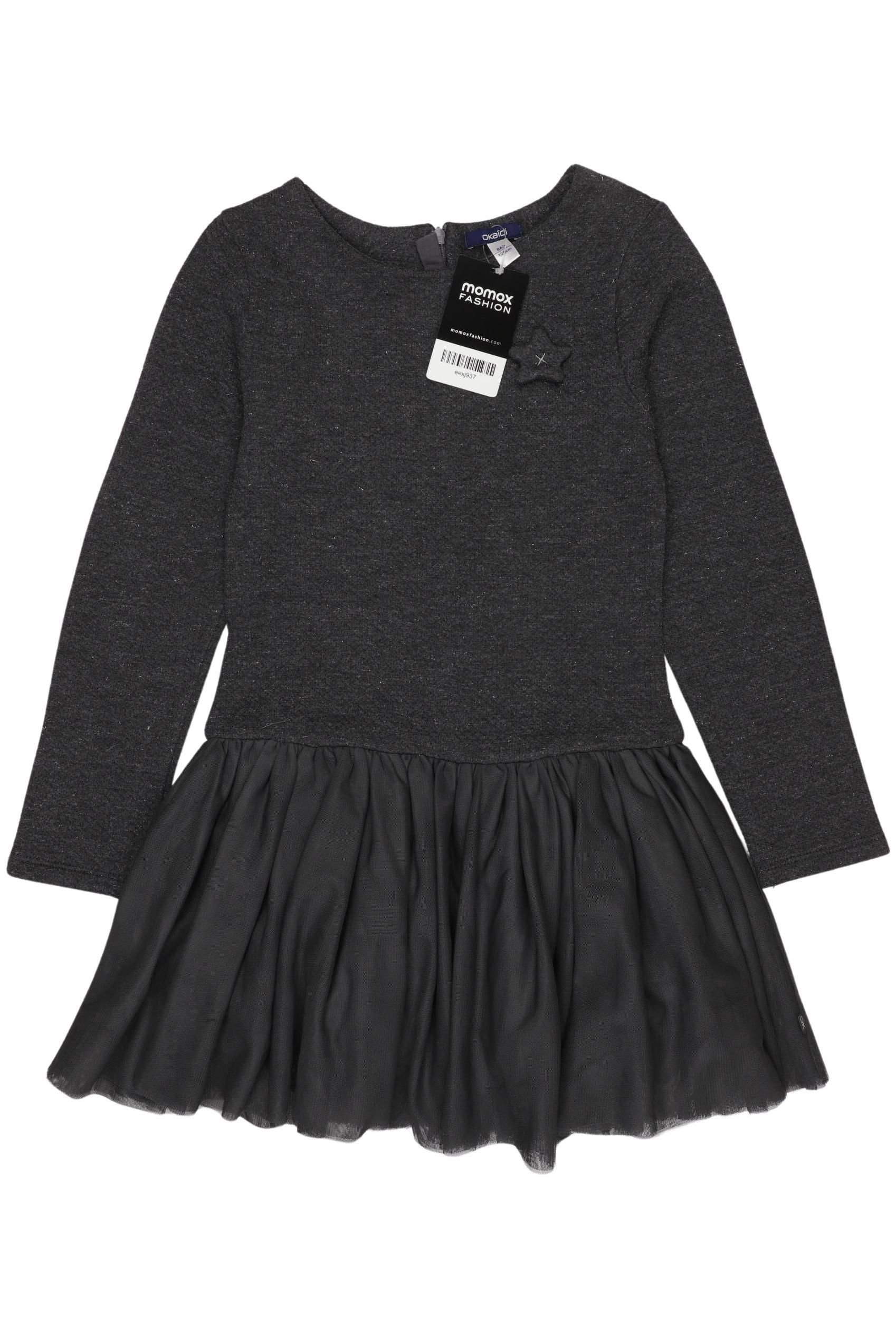 

Okaidi Mädchen Kleid, grau, Gr. 128